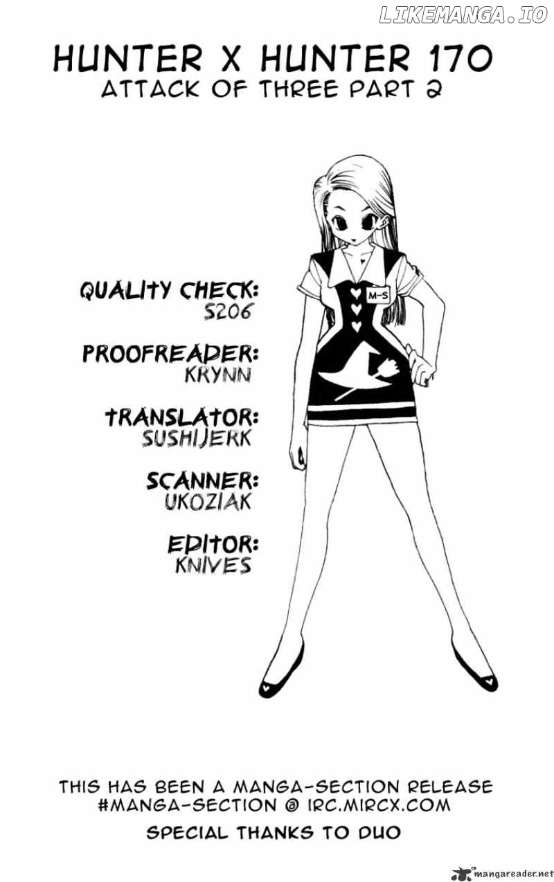 Hunter x Hunter, Chapter 171 image 16
